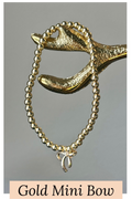 Gold Mini Bow