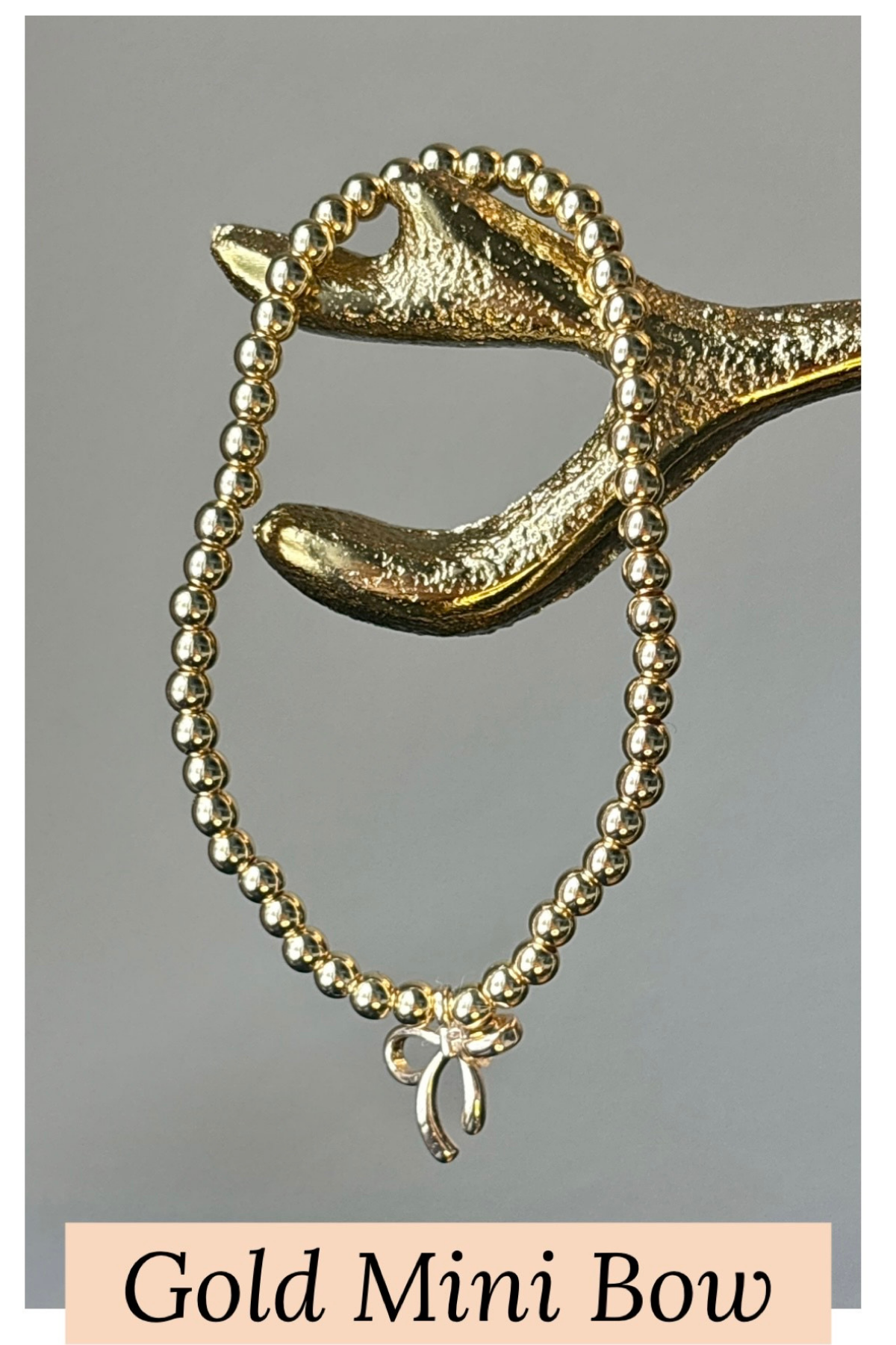 Gold Mini Bow